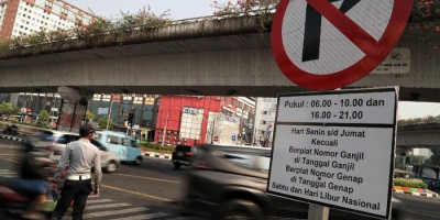 DKI Belum Terapkan Ganjil Genap Bagi Sepeda Motor
