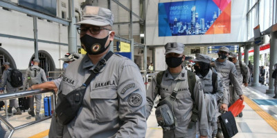 Puluhan Paramiliter Bakamla RI Siap Jalani Diklatsarmil
