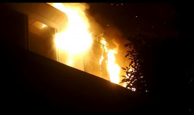 Gedung Utama Kejaksaan Agung RI Terbakar Hebat 