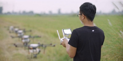 Tengok Manfaat Drone untuk Bidang Pertanian Ala Irendra Radjawali 
