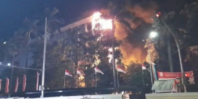Polisi Belum Temukan Penyebab Kebakaran di Kejagung
