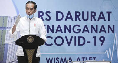 Jokowi Ingatkan Menteri Kabinet Promosikan Pemakaian Masker