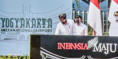 Resmikan Bandara
