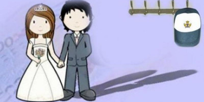 Bosan Belajar dari Rumah, Pasangan Siswi SMP Ini Memilih Menikah