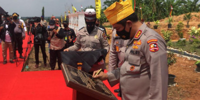 Resmikan Kampung Tangguh Nusantara
