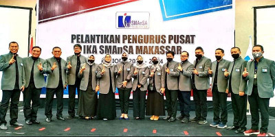 Pengurus Pusat IKA SMANSA Makassar 2020-2024 Resmi Dilantik