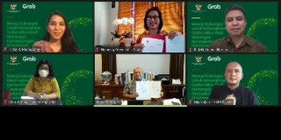Gandeng Grab Percepat Transformasi Digital UMKM