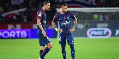 Megabintang PSG, Neymar dan Di Maria Positif Covid-19