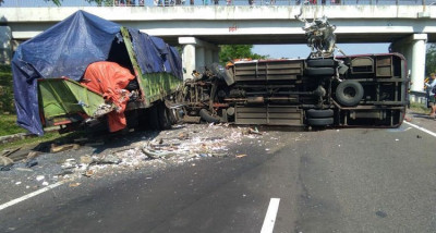 Kecelakaan Beruntun di Tol Cipali, Dua Orang Meninggal Dunia