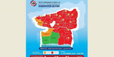 Meski Angka Sembuh Tinggi, Kasus Positif Covid-19 di Kabupaten Blitar Terus Bertambah