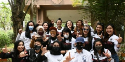 Lady Bikers Jadi Relawan Empat Pilar MPR RI