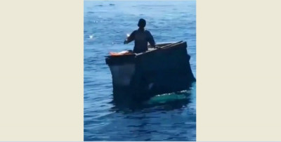 Perahunya Bocor dan Tenggelam, Kakek Ini Terombang-ambing di Laut 6 Hari