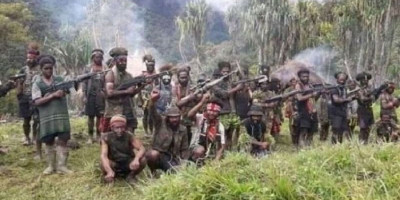 Aparat Gabungan Buru KKB yang Kontak Tembak dengan Polisi di Intan Jaya