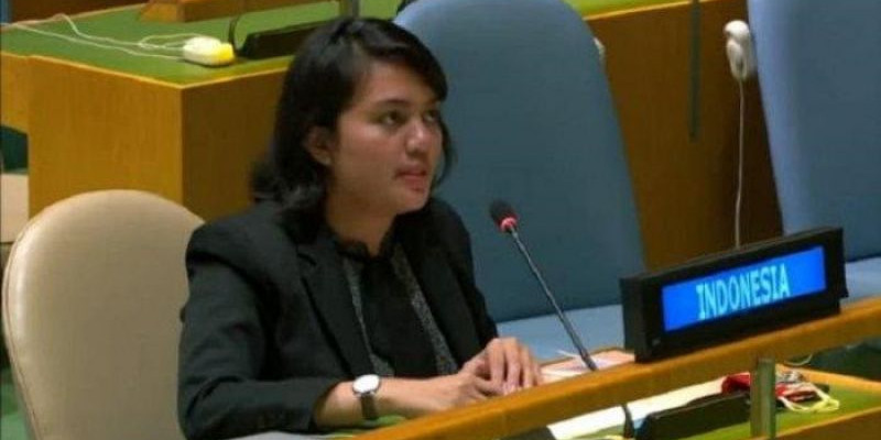Viral Jawaban Menohok Diplomat Cantik Silvany Austin Pasaribu Tentang Papua di Sidang PBB