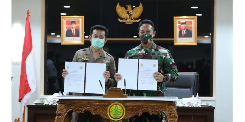 Kementan dan TNI Perkokoh Kesiapan Ketahanan Pangan