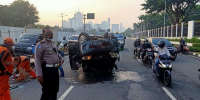 Jumlah Korban Kecelakaan Naik 40 Persen Selama PSBB Jakarta