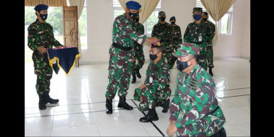 Tiga Kepala Dinas Lanud Silas Papare Naik Pangkat