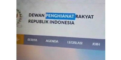 Polisi Buru Hacker Pengganti Tulisan Dewan Pengkhianat Rakyat 