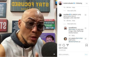 Deddy Corbuzier Heran Videonya Bareng Sisca Soewitomo Menghilang  