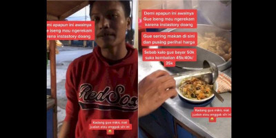 Jajan Bakso Pak Agus Bisa Bayar Seikhlasnya