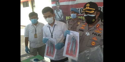 Polisi Tangkap Perakit Bom Pipa Berdaya Ledak Tinggi