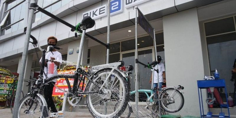 Bike2Wash, Tempat Merawat Sepeda Tanpa Rasa Khawatir