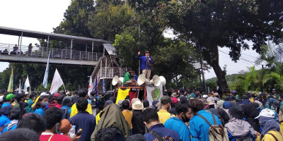 BEM SI Bantah Aksi Tolak UU Cipta Kerja Ditunggangi