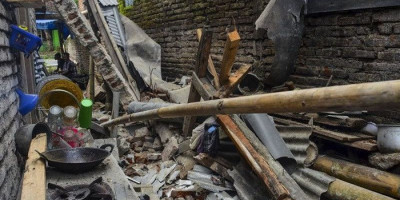 Gempa Pangandaran Bikin Rumah di 5 Kabupaten/Kota Luluh Lantak