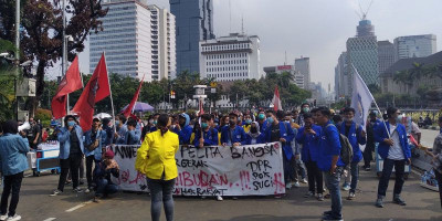 Mahasiswa Ingin Perwakilan Pemerintah Hadir di Tengah Aksi