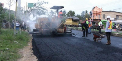 Kementerian PUPR Pakai Aspal Buton Tingkatkan Kualitas Jalan