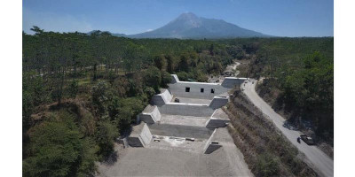 Kurangi Risiko Banjir Lahar Merapi, Kementerian PUPR Bangun 7 Sabo Dam Baru