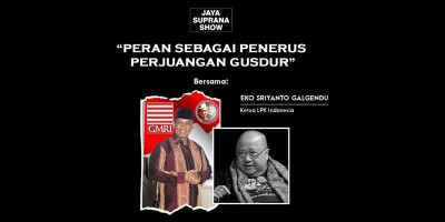 Eko Galgendu Komitmen Pegang Amanat Gus Dur dan Paku Buwono XII 