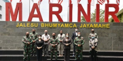 PFN Merekam Sejarah Korps Marinir TNI AL