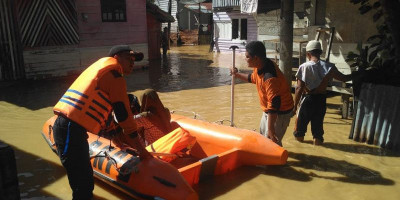 722 Kepala Keluarga Terdampak Banjir Luapan Sungai Krueng Langsa