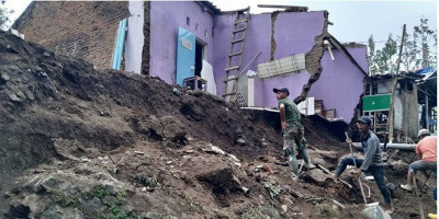 Satu Warga Meninggal Akibat Longsor di Tasikmalaya