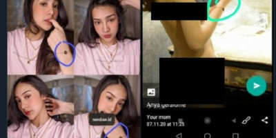Heboh Lagi, Perempuan Berfoto Tanpa Pakaian Mirip Anya Geraldine 