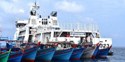 Bakamla RI Kumpulkan Nelayan, Sosialisasikan Cara Menghadapi Cuaca Buruk