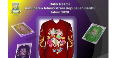 HUT ke-19, Kabupaten Kepulauan Seribu Luncurkan Motif Batik Resmi 