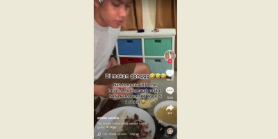 Viral, Cewek Ini Prank Temannya Makan Daging Babi 