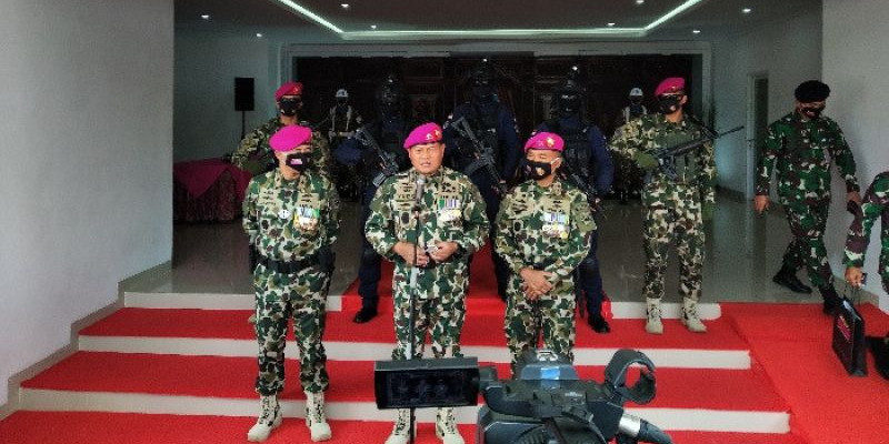 Korps Marinir Siap Jalankan Perintah Panglima TNI Jaga Persatuan dan Kesatuan