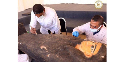 100 Peti Jenazah Era Mesir Kuno Ditemukan di Tiga Lubang Pemakaman
