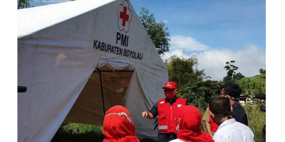 PMI Siaga Bantu Pengungsi Terdampak Erupsi Merapi
