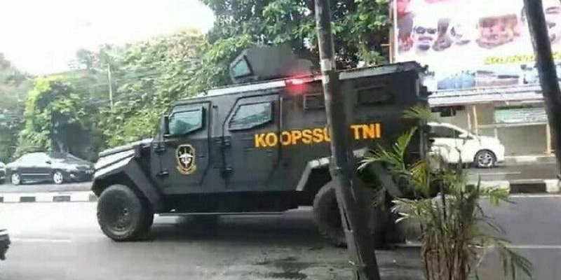 Unjuk Kekuatan Koopsus TNI di Depan Maskas Rizieq Shihab?