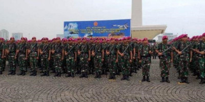 15.000 Prajurit TNI Gelar Apel di Monas, Ini Tugasnya