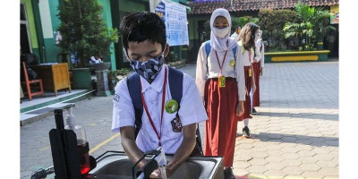 80 Persen SD dan SMP di Kabupaten Sukabumi Siap Belajar Tatap Muka