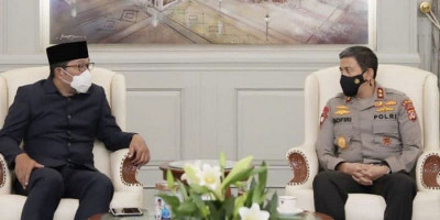 Sambut Kapolda Jabar yang Baru, Begini Harapan Ridwan Kamil