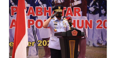 Panglima TNI Wisuda 923 Prajurit dan Bhayangkara Taruna