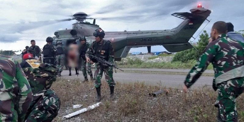 KKB Serang Patroli TNI, Saling Tembak Terjadi 30 Menit