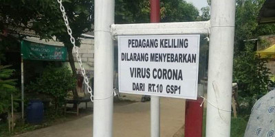 Miris, Warga di Komplek Ini Tuding Pedagang Keliling Penyebar Virus Corona  