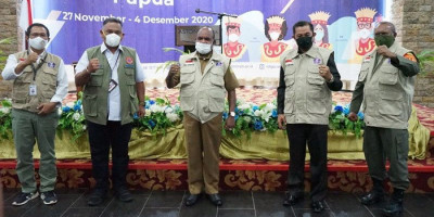500 Relawan dari Papua Ikuti Pelatihan Tangani Corona